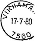 6 Type: I2N Utsendt VIKHAMAR 3 Innsendt Stempel nr. 7 Type: I2N Utsendt VIKHAMAR 4 Innsendt Stempel nr.