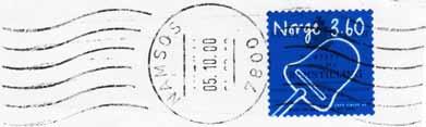 08.1975 Stempel nr. R2 Type: Rulle Utsendt: 07.04.78 Registrert brukt fra 15.