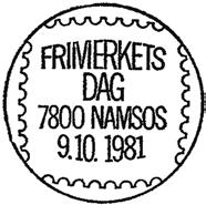 10.1982 1982 Registrert brukt 1.10.1982 AA Stempel nr.