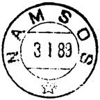 27 IV 31 HLO Stempel nr. 9 Type: HJ-SL Utsendt 30.09.