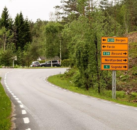 I tillegg blir det laga breie vegar med gode grøfter og plantesoner som gir ein problemfri avvikling av trafikken i feltet.