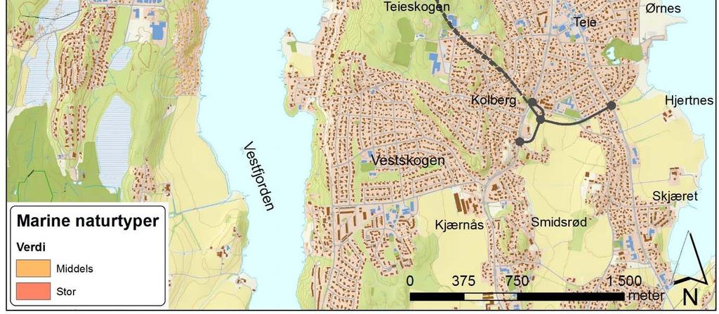 Flere av delområdene overlapper med verneområdet, og/eller verdifulle delområder innen andre