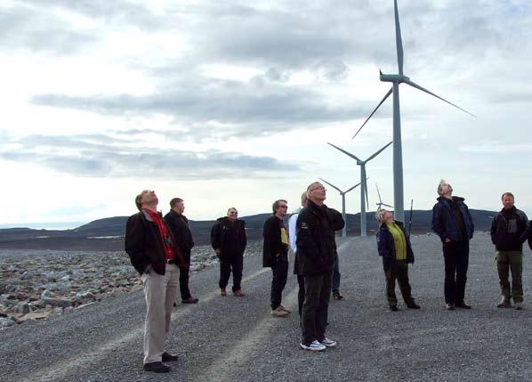 Styret på omvisning på Gartefjellet, Kjøllefjord vindpark, i forbindelse med styremøtet juni 2007. og 73 ble ferdigbehandlet samme år.