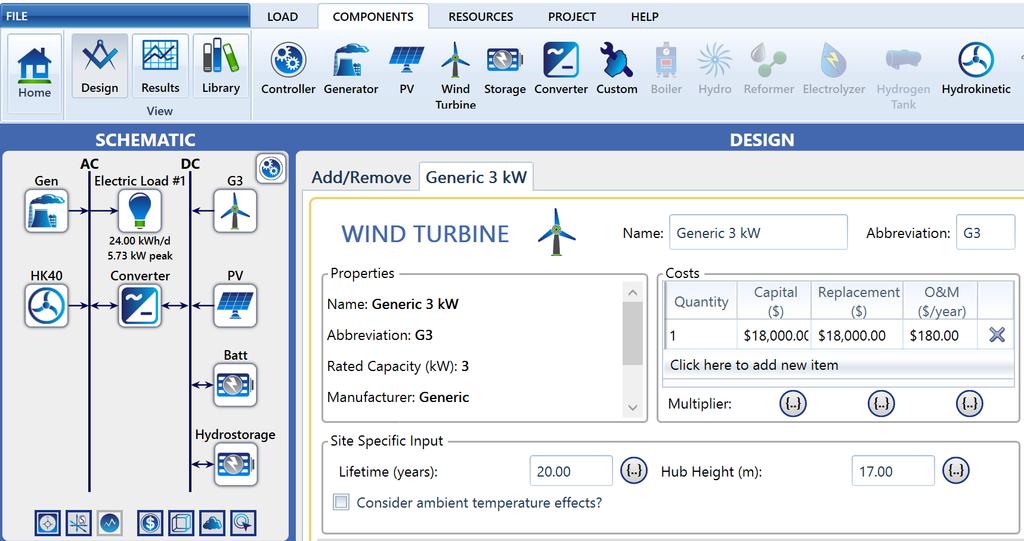 Caseeksempler Design / enhetsoptimalisering av et mikronett Optimal dimensjonering av