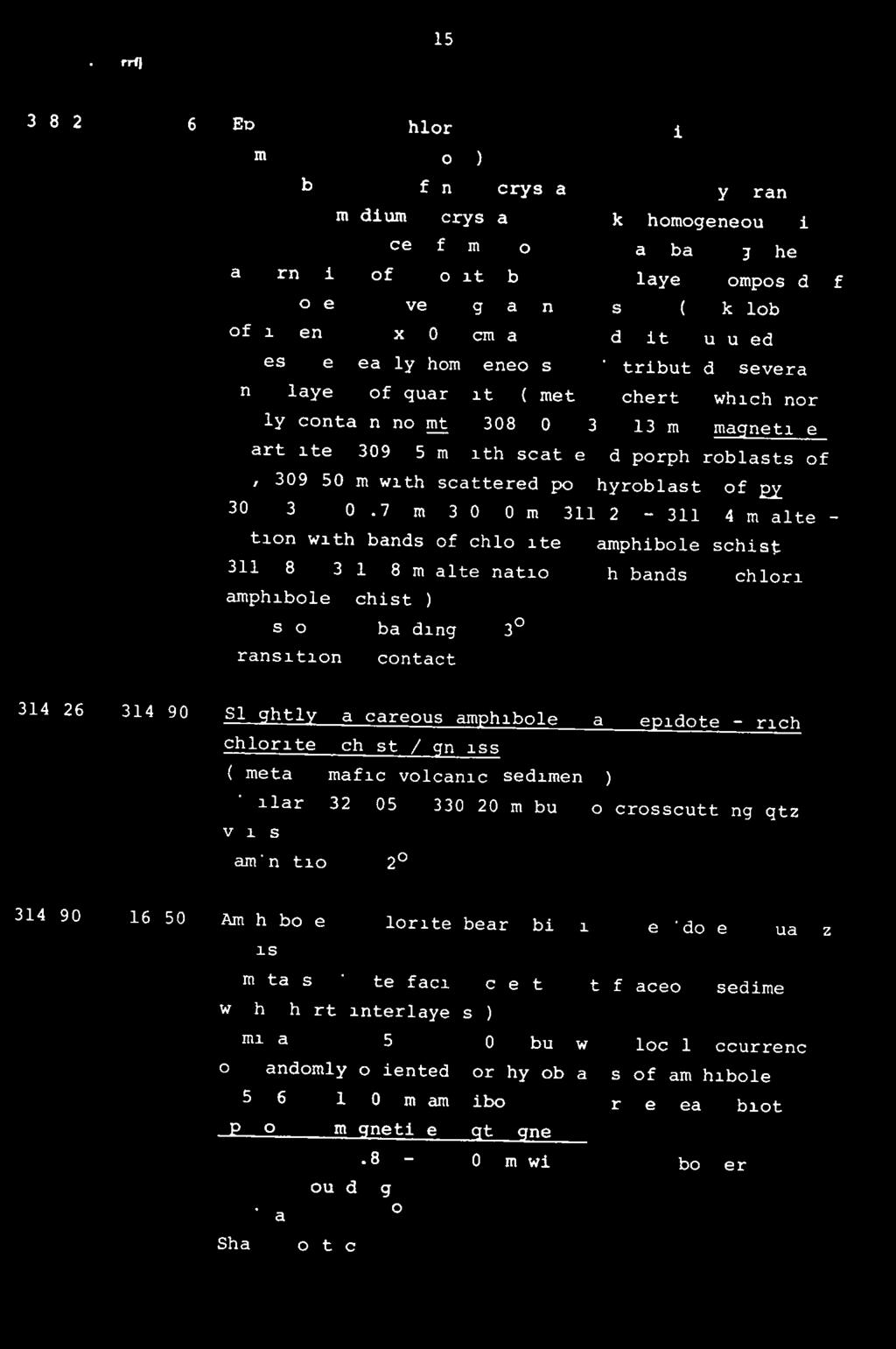 FOLLDALVERKS4-15 - syd. Tvierrljellet 308.20-314.26 : Enidote bear.