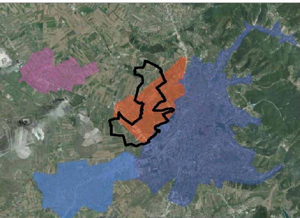 3.6.2.4 Koncepti i furnizimit me ujë të pijës dhe ujë teknikë bashkë me infrastrukturën ujore. 3.6.2.4.1 Largimi i kanalizimit sanitarë.