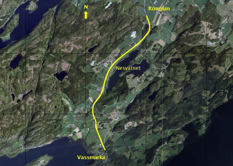 DETALJREGULERINGSPLAN TEKNISKE TEGNINGER E6 midtdeler: Vassmarka -