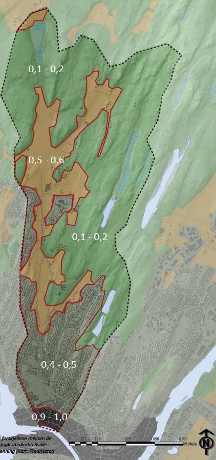 7.1.5 Arealtyper Nedbørsfeltet kan klassifiseres etter avrenningsforholdene på overflaten.