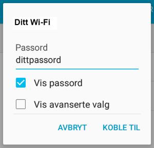 nettverk, huk av for «vis passord» og tast inn passordet til ditt Wi-Fi nettverk Trykk koble til Brukerveiledninger Du kan laste ned den nyeste brukerveiledningen og se de nyeste instruksjonsvideoene