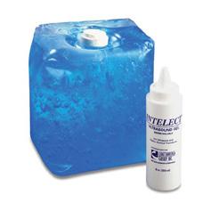 Ultralyd gele Ultralyd gel & massasjekrem -Intelect Ultralyd Gel anvendes som et koblingsmiddel for å llate ultralydbølger l å passere inn i pasientens kroppsvev.