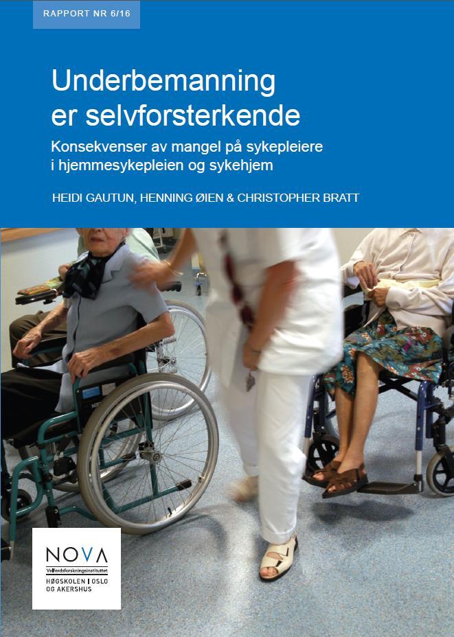 konsekvensene av sykepleiermangelen Besvarer