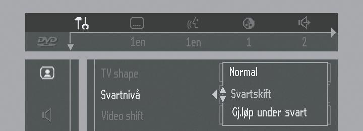 2 Trykk på 2 for å gå inn i undermenyen og 4 for å velge språk på menyen. 3 Bruk 34-tastene for å velge ønsket språk.