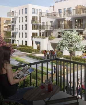 Alle leiligheter får sin egen uteplass, enten i form av balkong, markterrasse eller takterrasse.