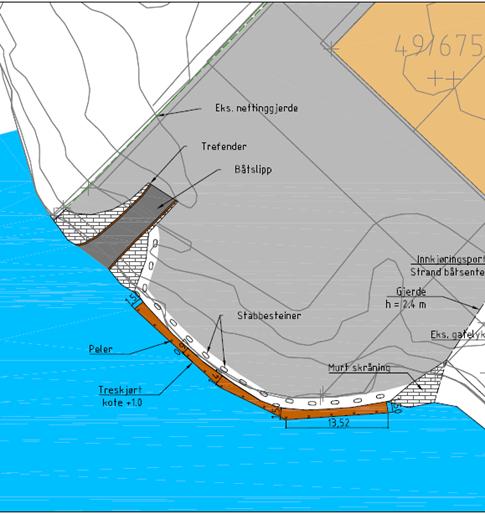 Tillatelse er gitt til ramming av 13 peler; tiltaket vil berøre ca. 58 m 2 sjøbunnsareal. Vedtaket kan påklages innen tre uker. Vi viser til søknad av 11.09.