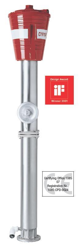 Hawle Dropp hydrant - Anvendelse av Dropp hydranter: - Vanligvis lukkede systemer på industrielle anlegg, men nå også stadig i åpne, urbane miljøer - Kriterier/Fordeler - Lett synlig selv om natten