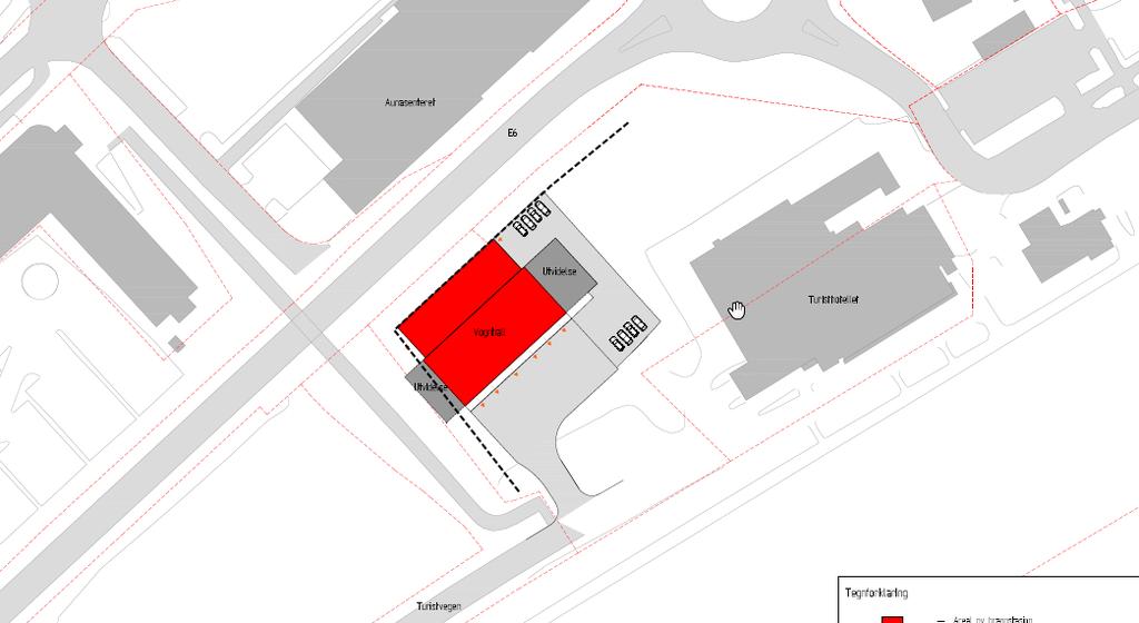 Alternativ 3 - Oppdal Turisthotell A/S - gnr. 280 bnr. 143/gnr. 280 bnr. 12.