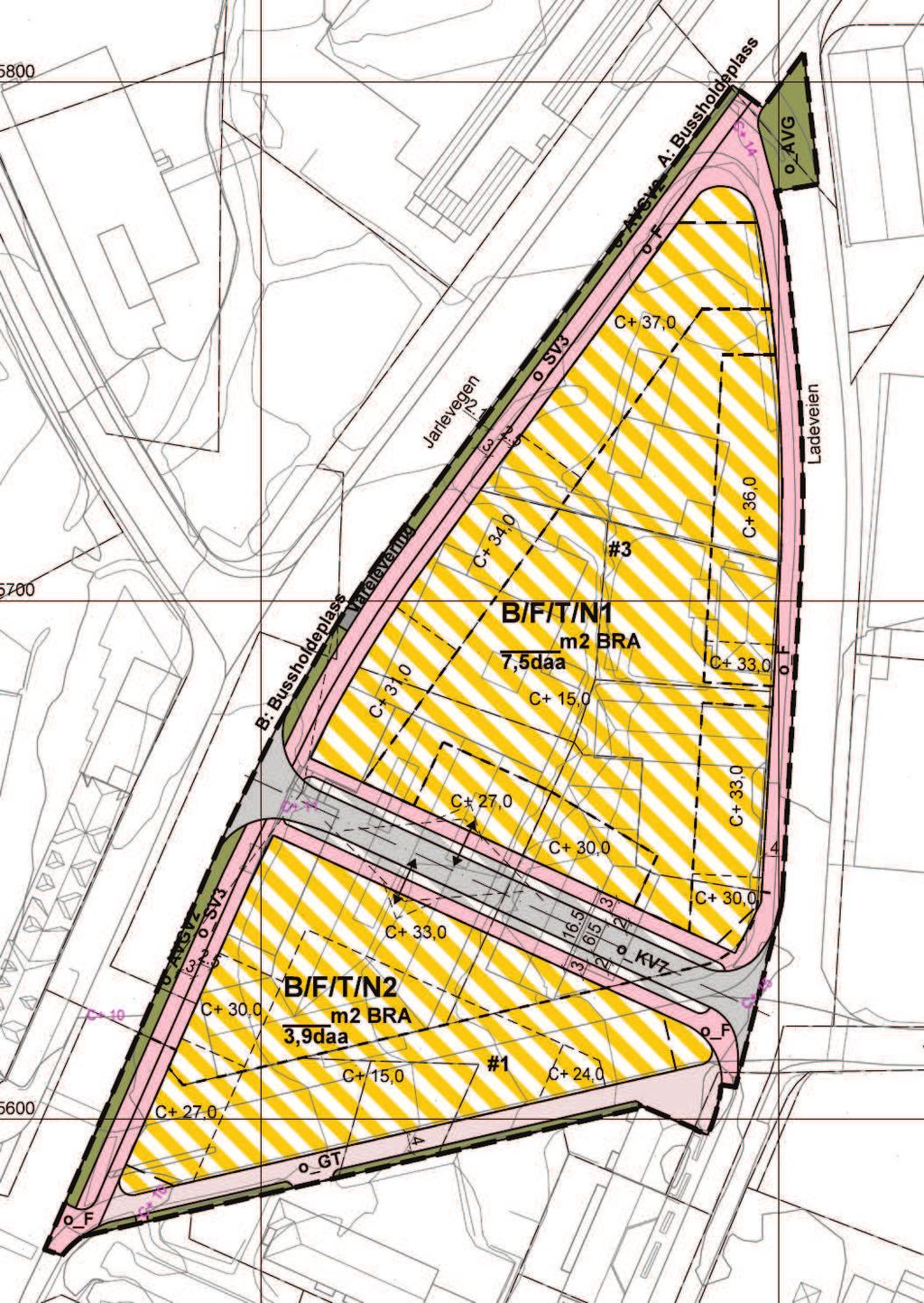 2/13 JARLEVEIEN, TRONDHEIM KOMMUNE 1 INNLEDNING I forbindelse med detaljregulering har COWI AS på oppdrag fra Kotengbygg AS vurdert veitrafikkstøy på uteområde og ved fasade for planområdet