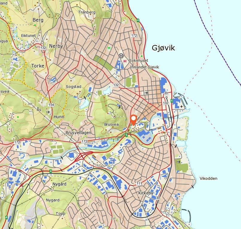 Beregning av trafikkstøy i forbindelse med utarbeidelse av utbyggingsplan for området Rapport