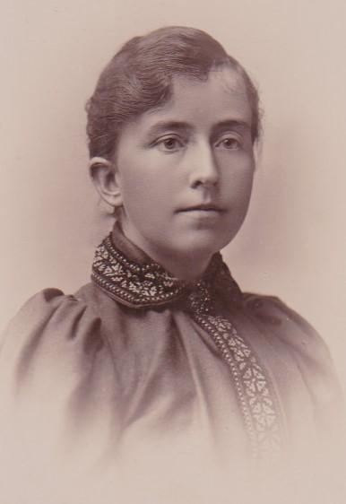 Honoria Bonnevie som ung.