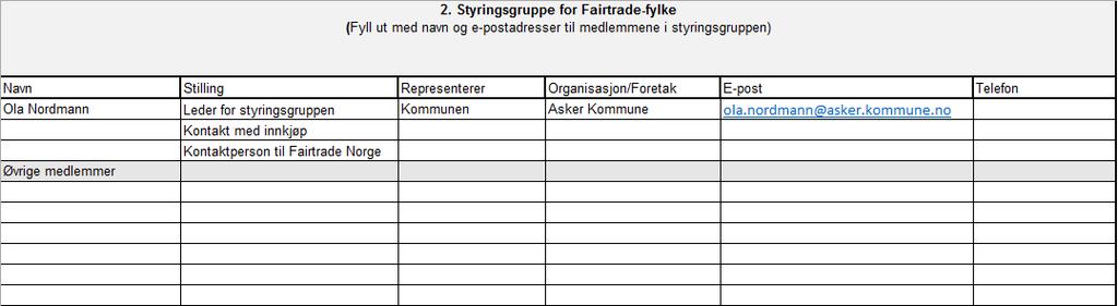 OBS! Fyll direkte inn i skjemaet: 2.