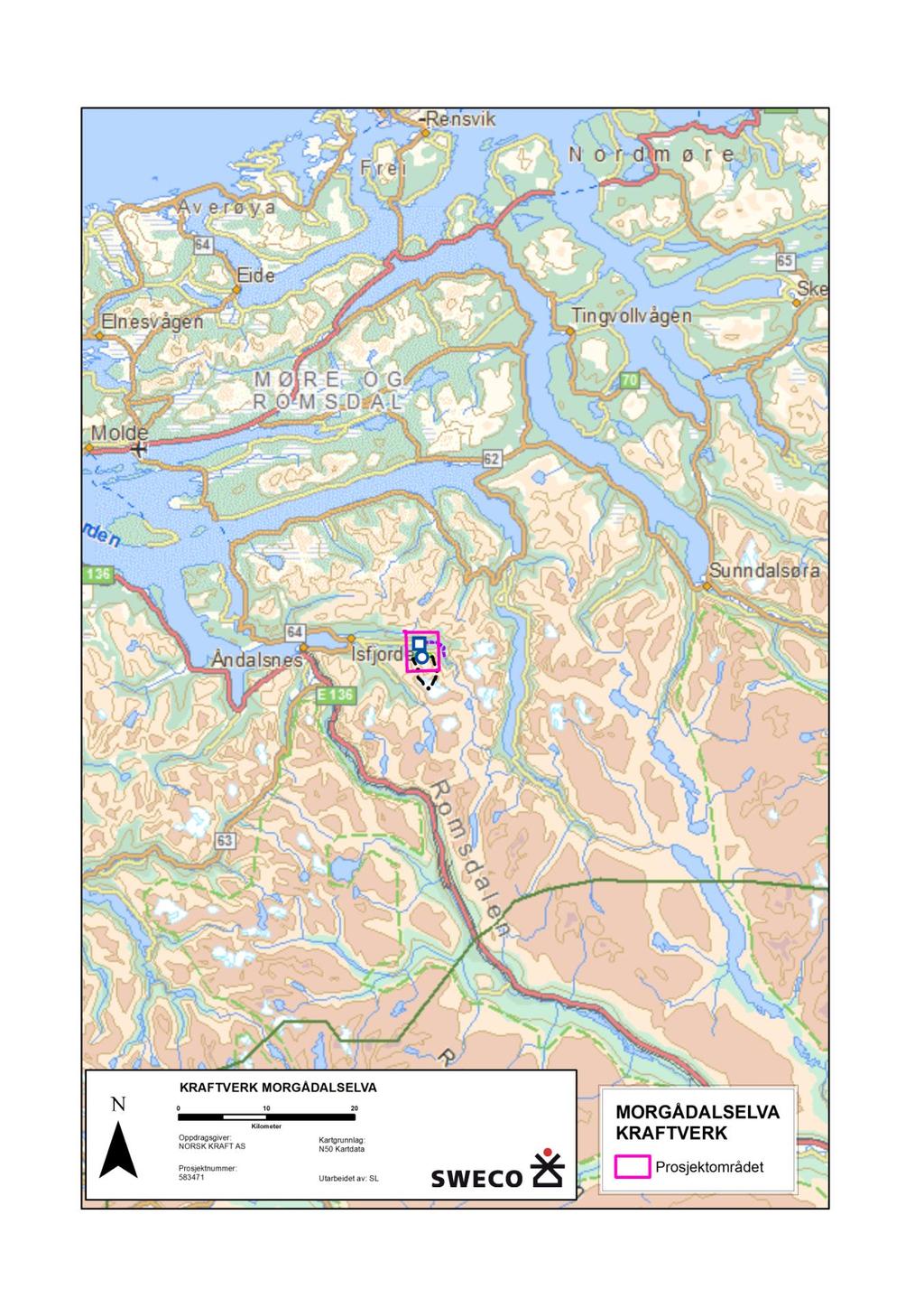 Morgådalselva kraftverk- søknad