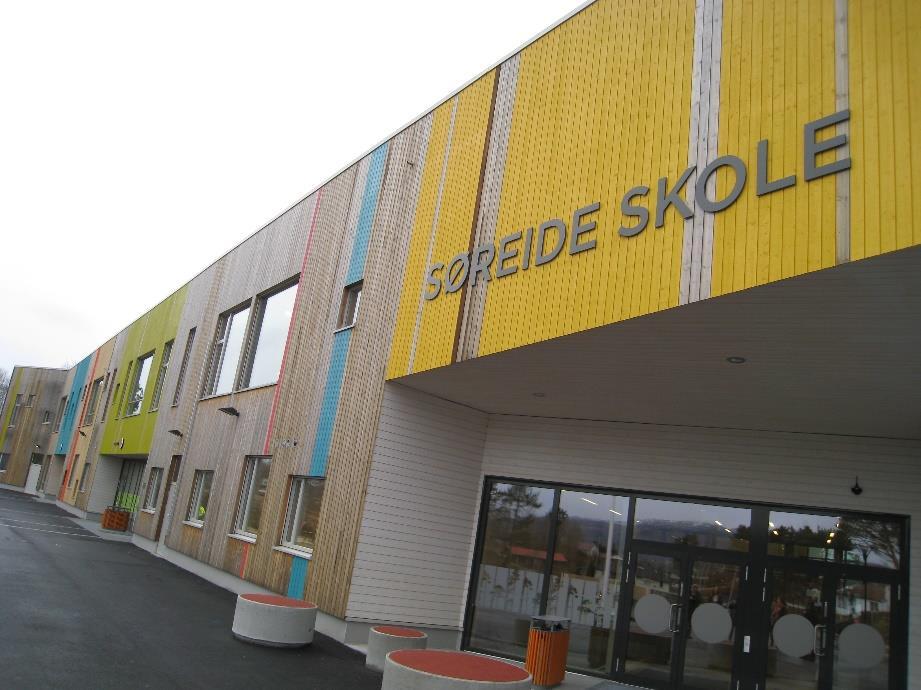 Søreide skole i Bergen åpnet i 2014.