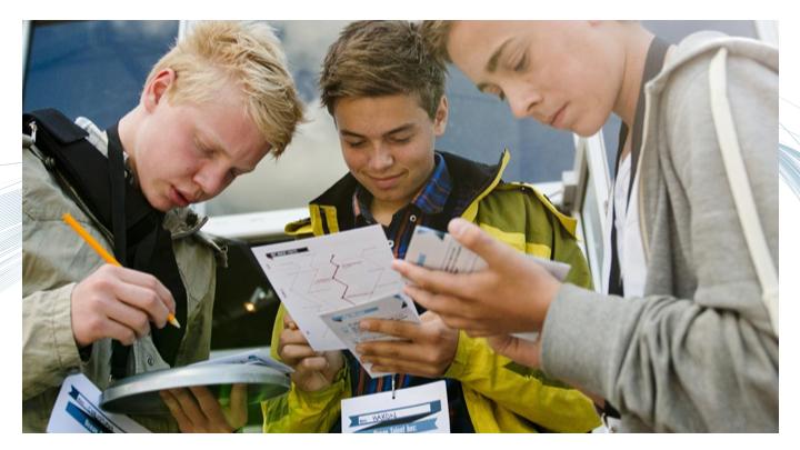 Denne delen av presentasjonen bør læreren gå gjennom med elevene dagen før besøket på Ocean Talent Camp.