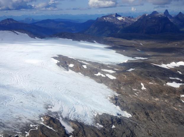 Arealtyper der data er henta fra N50 12g Bre Arealtypen bre blir ikke registrert på AR-flatene. N50-basen til Statens kartverk viser et breareal for Nordland på 867 km 2.