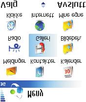 Modellnummer: Nokia N70-1. Heretter referert til som Nokia N70. Taster og deler På/av-tast (1) Høyttaleruttak (2) Lyssensor (3) kontrollerer lysforholdene kontinuerlig.