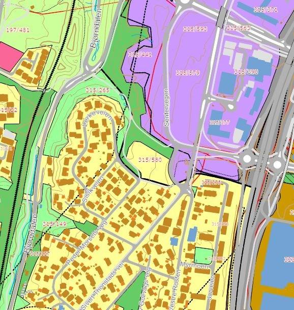 Det foreslås avvik fra parkeringsnormen som er nærmere beskrevet i beskrivelsen av planforslaget.