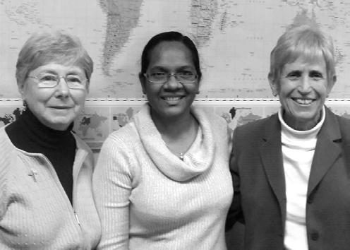 St. Josephsøstrene ved FN S. Marianne Sennick (Brentwood) og Barbara Bozak USA St. Josephsøstrene har et kontinuerlig og variert nærvær i FN i New York. Nærværet til S.