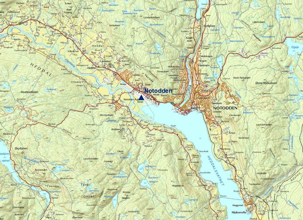 Figur A5: Notodden(kartdata