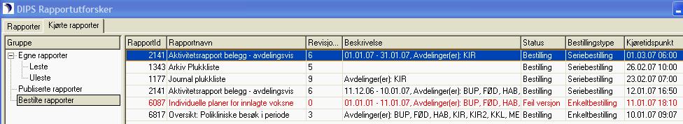 ICD10 hoveddiagnose Rapporten kan brukes til statistikk, forskning og lignende, av leger, ledere og forskere.