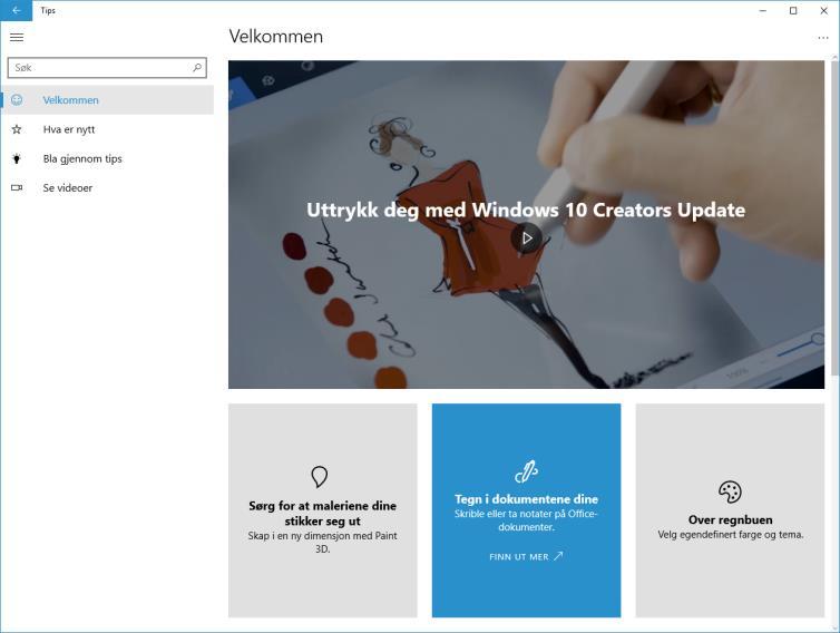 1 2 2 a Hjelp og opplæring Windows 10 har fått en