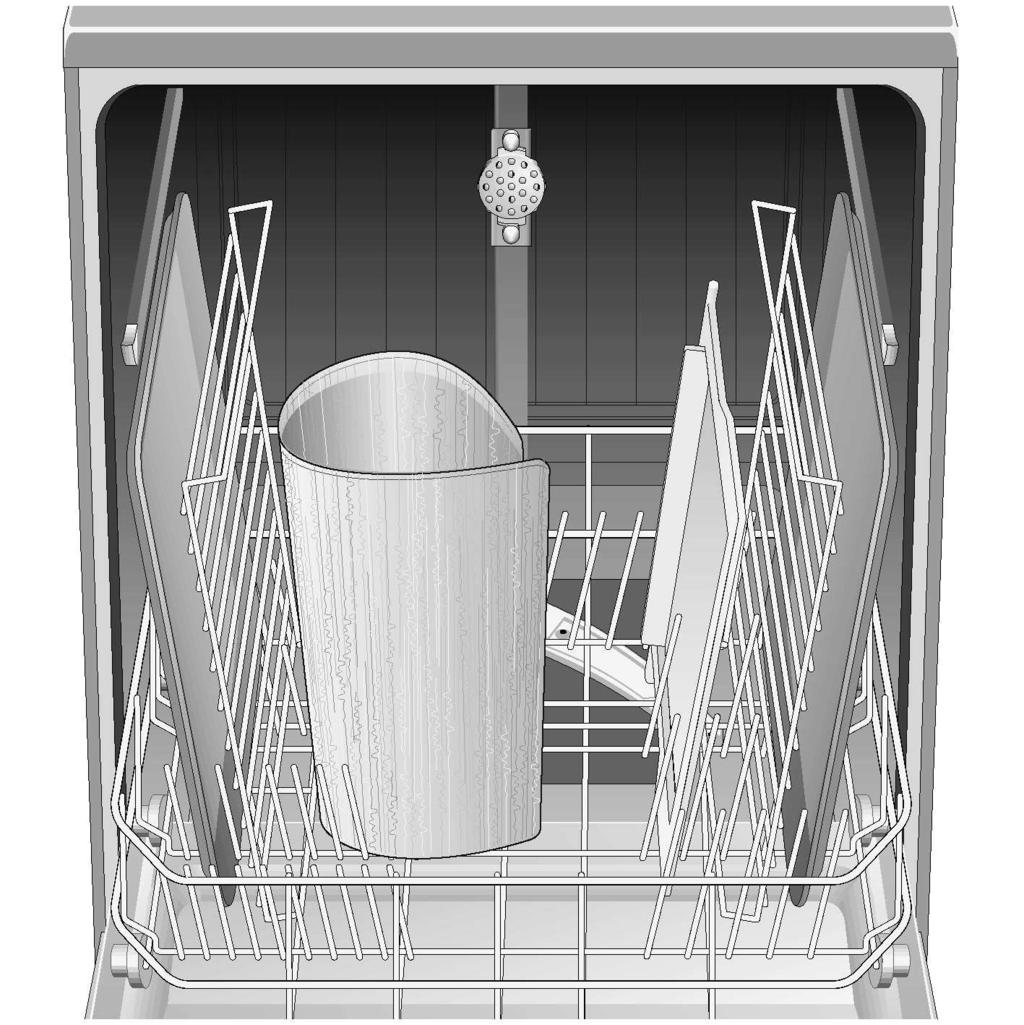 Spylehode for stekeplater * Store brett eller rister og tallerkener som har en diameter på mer enn 30 cm (gourmettallerken, pastatallerken, kuverttallerkener, kan