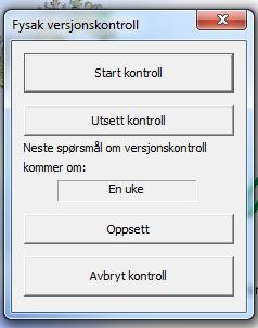 1.3 Bruk riktig versjon av Fysak AR5 produktspesifikasjon 4.6 må ajourføres i Fysak J versjon. Det er stadig oppdateringer/rettinger, så viktig at dere bruker siste tilgengelige versjon.