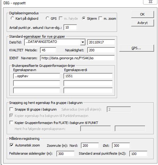 IDENT er påkrevd egenskap som legges inn automatisk av FYSAK. (skal ikke røres av operatør.) 1.4.3 kommandofil Velg Fil- Kommandofil og skriv inn stien der du har lagret kommandofilene.