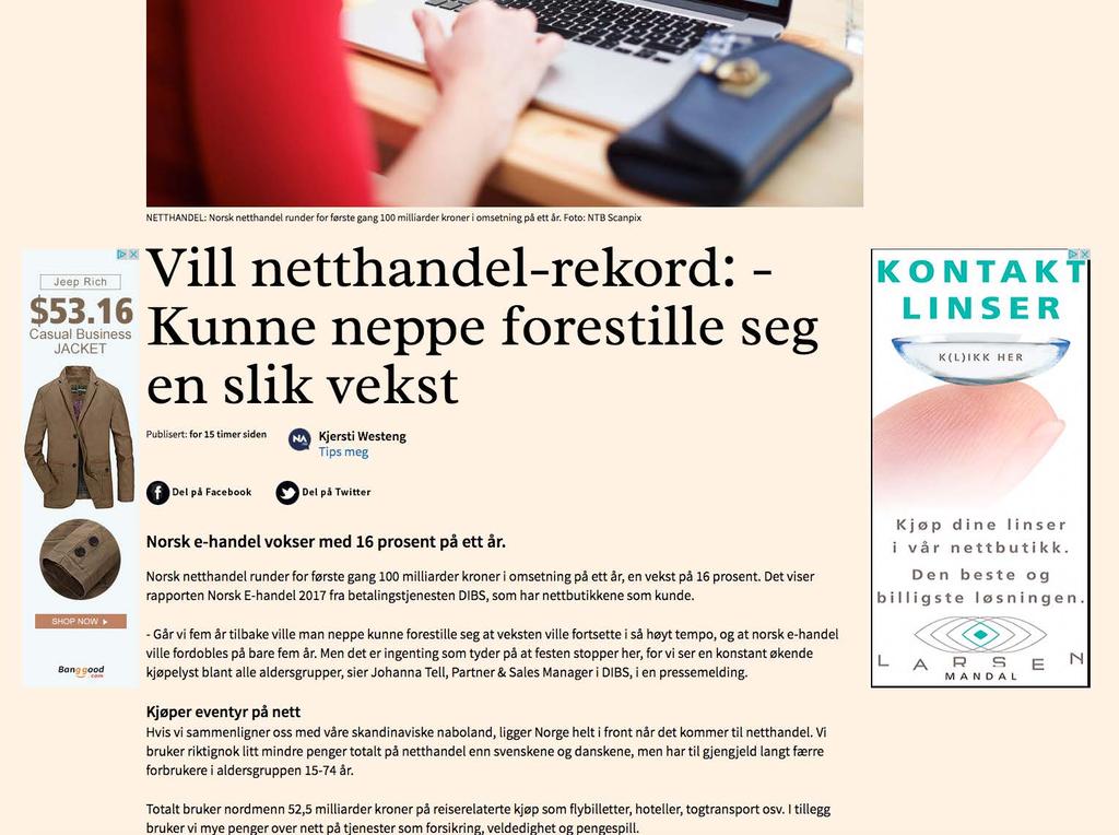 Webcode Kilde: AS Skjermdump nettavisen