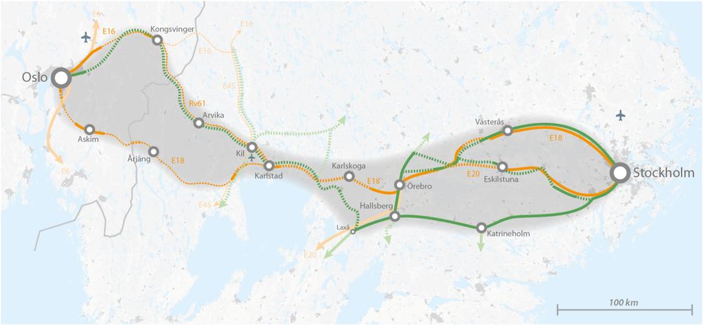 Strategic choice,of,measures study within the,transport,corridor Stockholm Oslo Project,coordinator:,Jan,Lindgren,,the,Swedish,Transport, Administration.