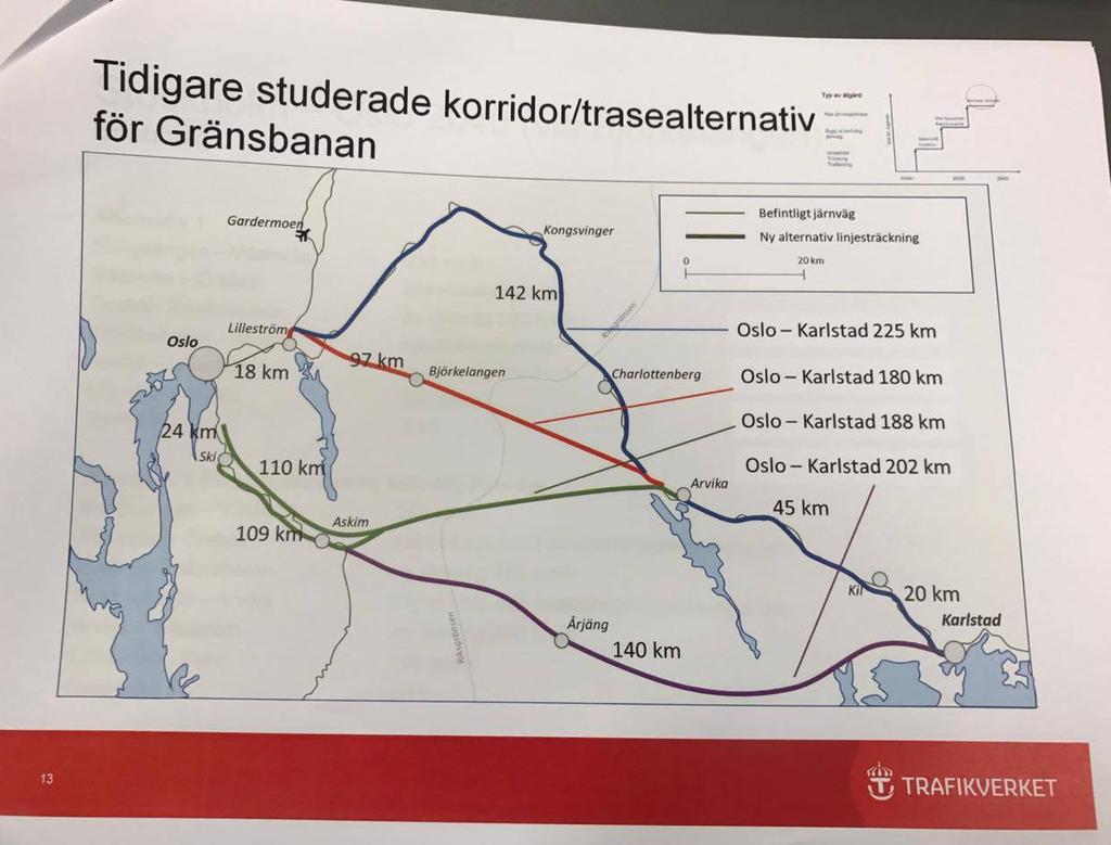 Trafikverket peker på 4