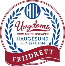 30. Ungdomsmesterskap* Arena: Haugesund Friidrettsstadion Sted: Haugesund Arrangør: Haugesund IL Dato: 5.-7.