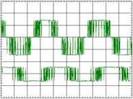 Motor voltage Harmonics <10