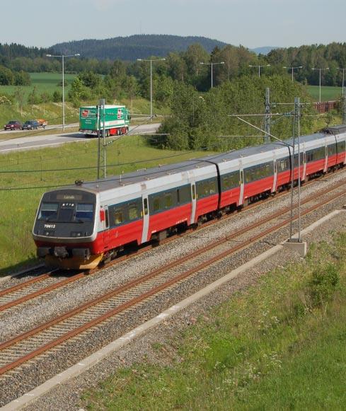 M O D E R N I S E R I N G A V V E S T F O L D B A N EN Nye spor på Vesfoldbanen BARKÅKER - TØNSBERG DRAMMEN Sande Holmestrand Skoppum