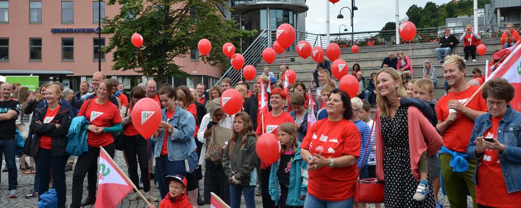 Partiet har også enkelte ad hoc-utvalg og arbeidsgrupper, for eksempel nettverk innenfor LHBT, EØS og kulturpolitikk. FOLKEVALGTE I Norge har man valg til Stortinget hvert fjerde år.