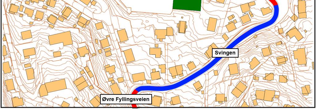 1 De viktigste inngangsparametere for beregningene er vist i tabell 6. Tabell 6 Inngangsparametre i beregningsgrunnlaget Egenskap Verdi Refleksjoner, støysonekart 1.