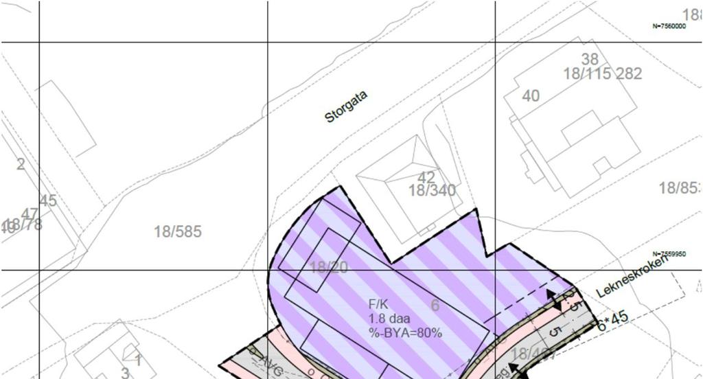 6 Beskrivelse av planforslaget 6.1 Plandokumenter Planforslaget består av plankart, bestemmelser og planbeskrivelse datert 08.05.2017.