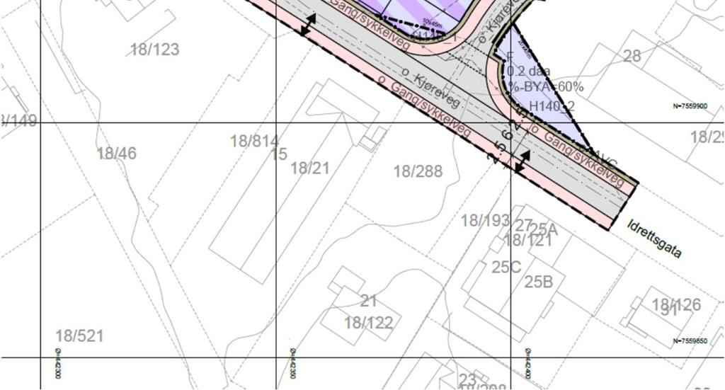 2 Reguleringsformål Planforslaget er i samsvar med kommunedelplan LeknesGravdal I henhold til plan- og bygningsloven 12 er området regulert til