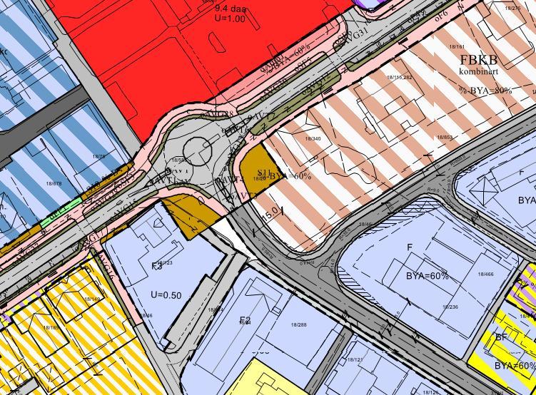 3.2 Gjeldende reguleringsplaner Reguleringsplan Lekneskroken og Storgata Planområdet berører i vest reguleringsplan for Storgata.