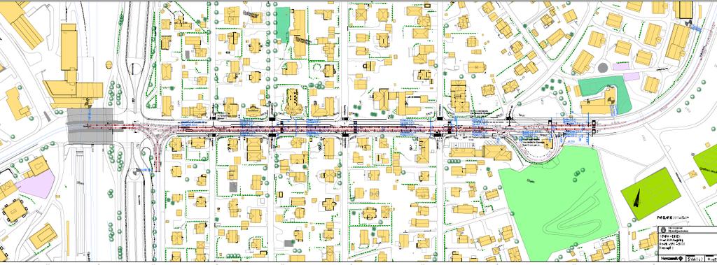 GREFSENVEIEN ØVRE Oppgradering av trikkeinfrastruktur fra Storkrysset til Disen vendesløyfe Behov for gateopprusting, samt håndtering av