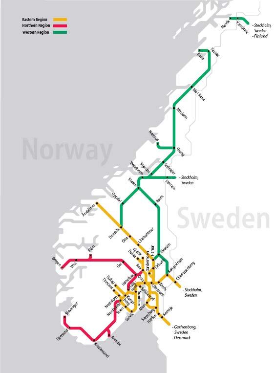 Landsdekkende enheter: -